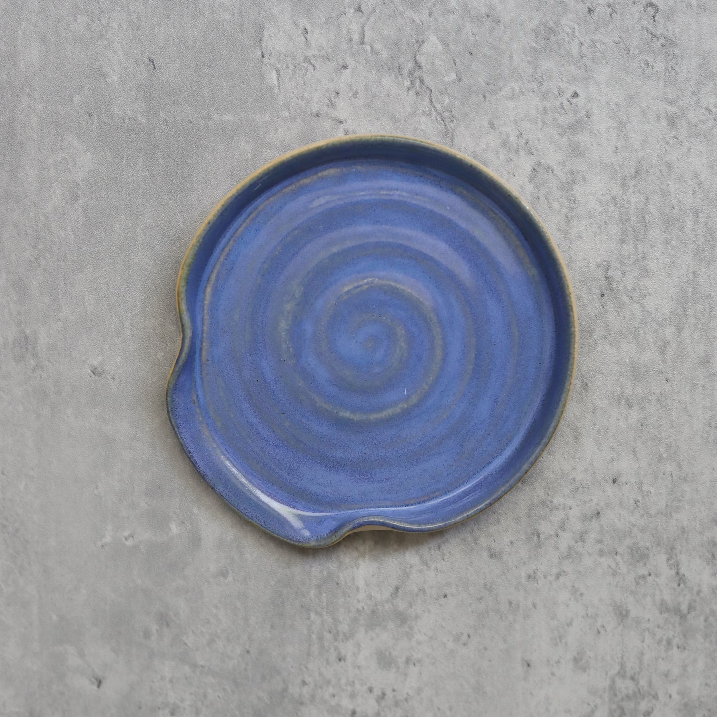 Malachite Blue Classic Spoon Rest