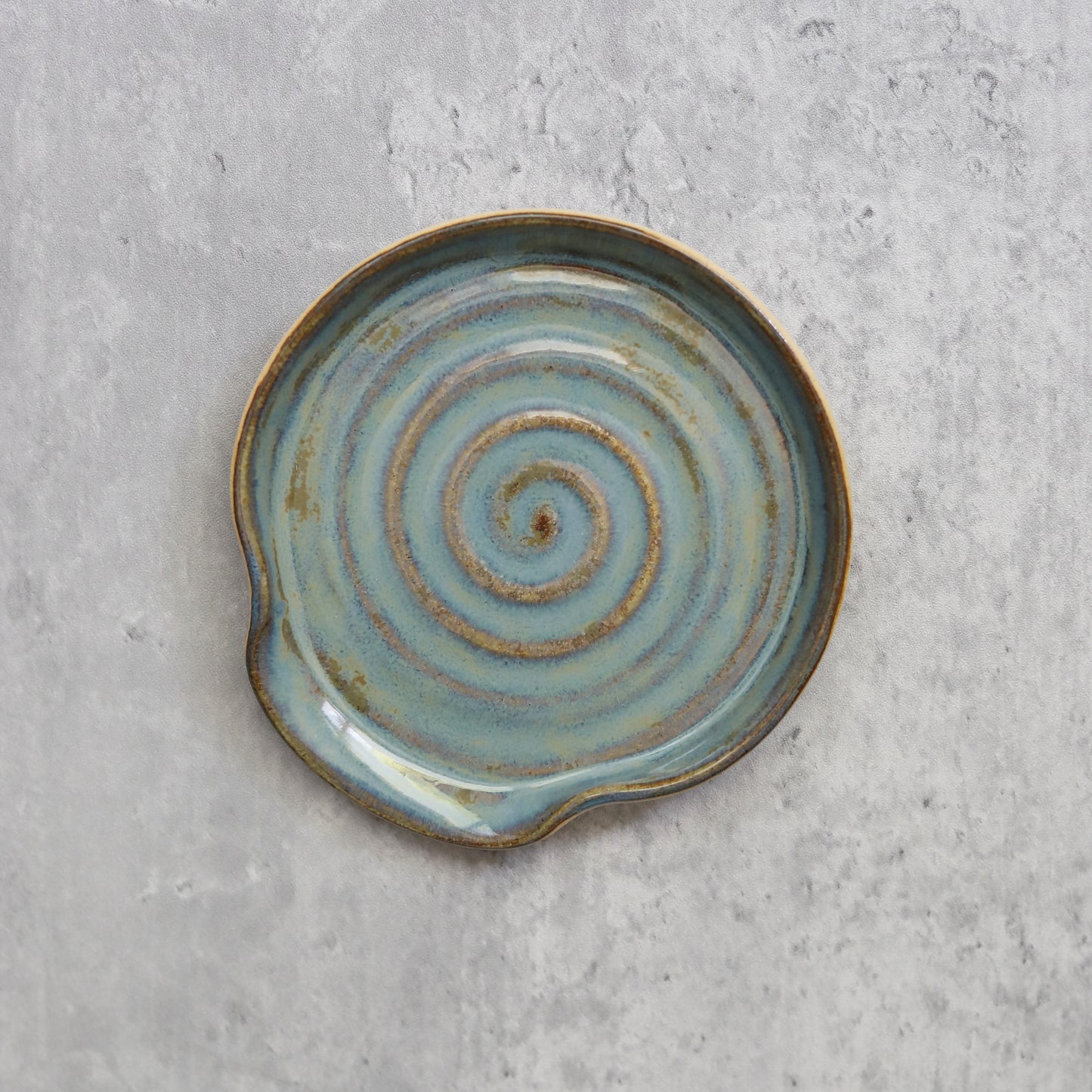 Seafoam Blue Classic Spoon Rest