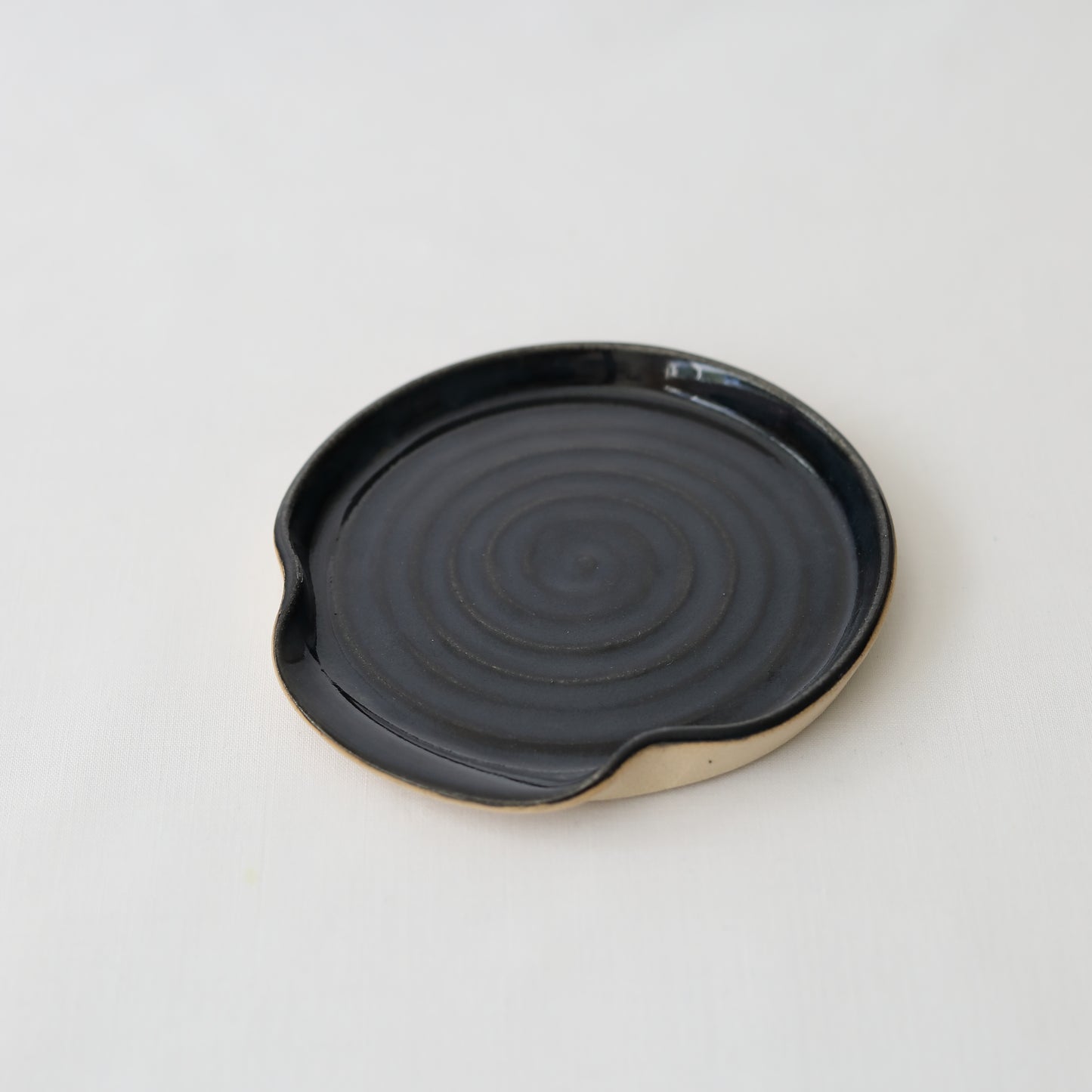 Jet Black Classic Spoon Rest