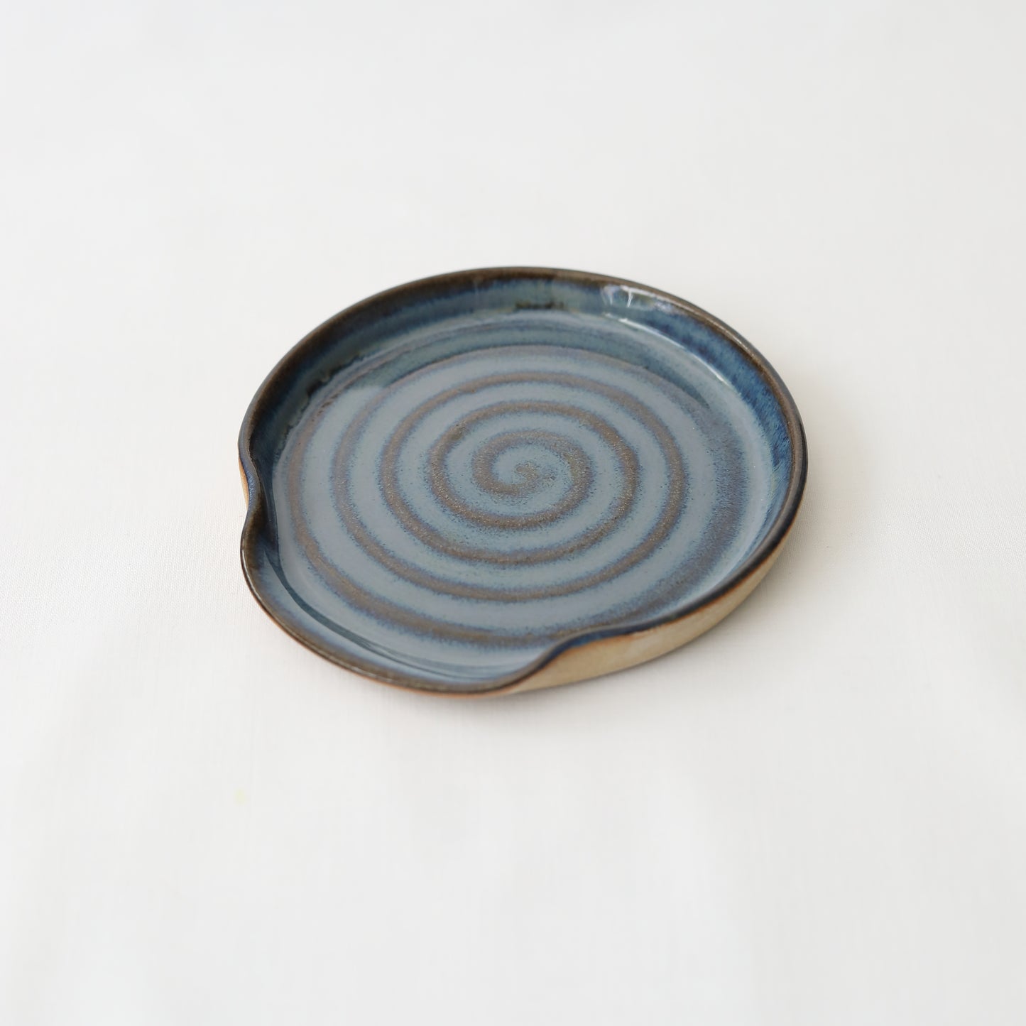 Nebula Blue Rustic Spoon Rest