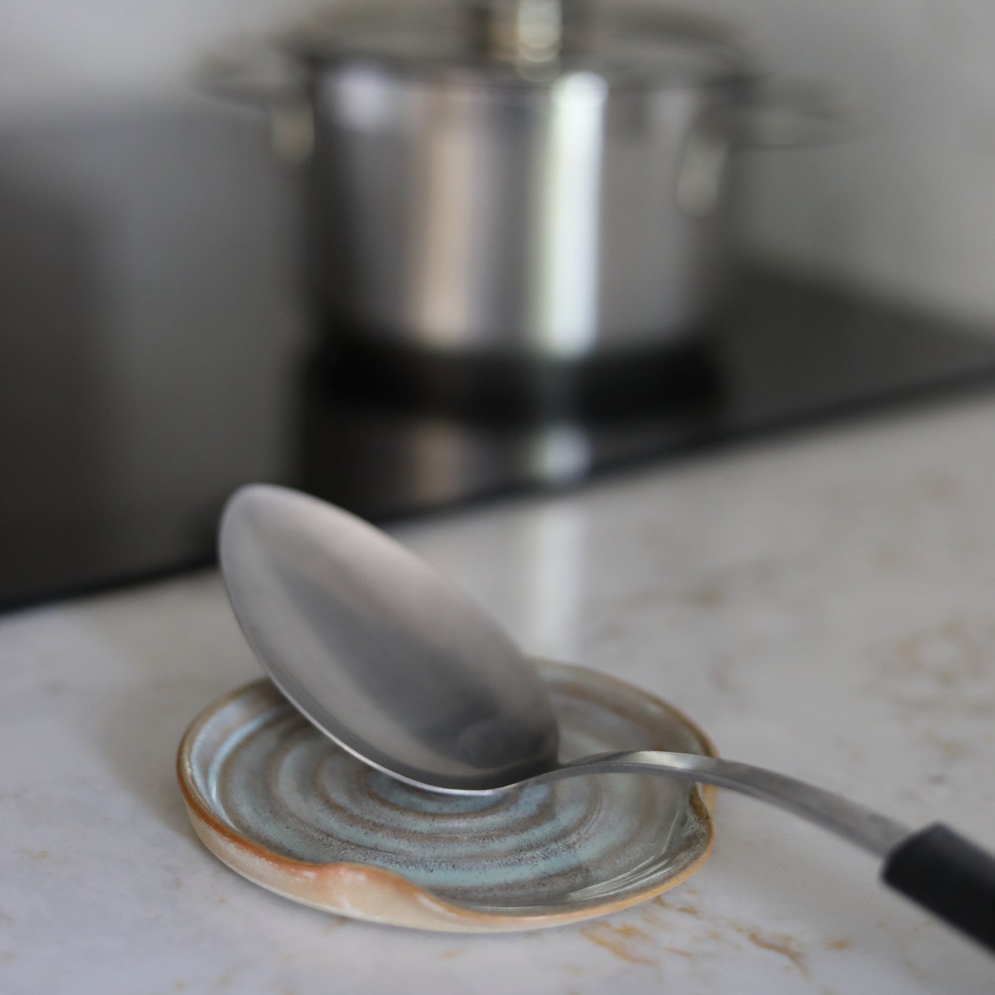 Borealis Green Rustic Spoon Rest