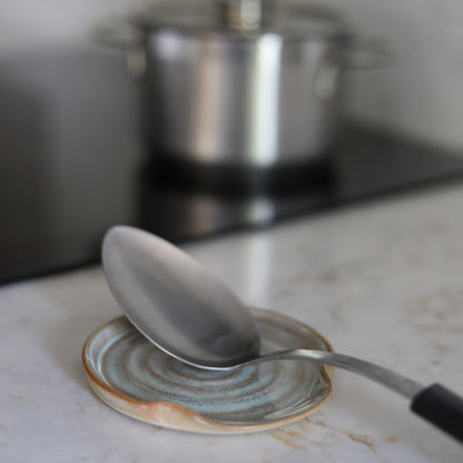 Borealis Green Rustic Spoon Rest
