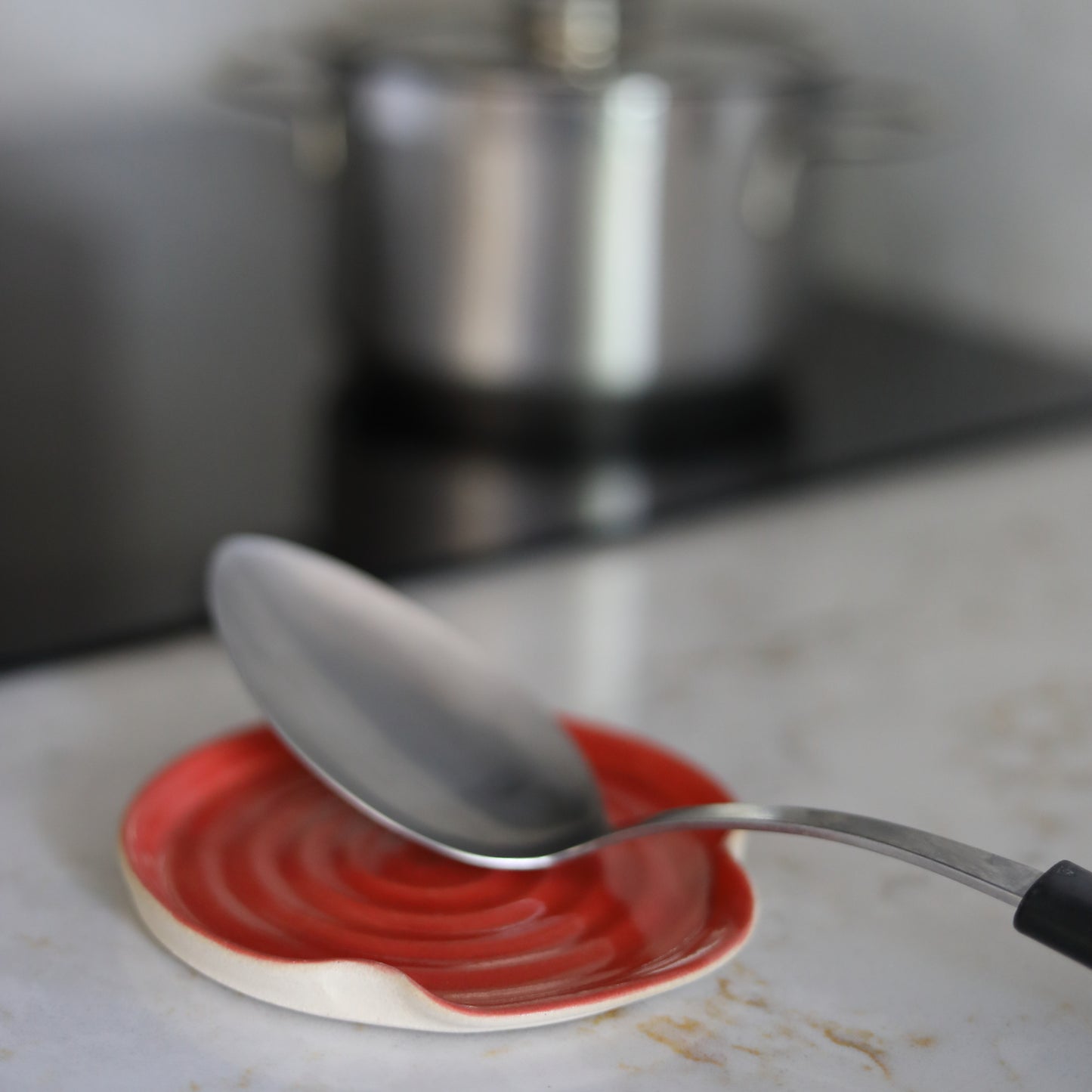 Cherry Red Classic Spoon Rest