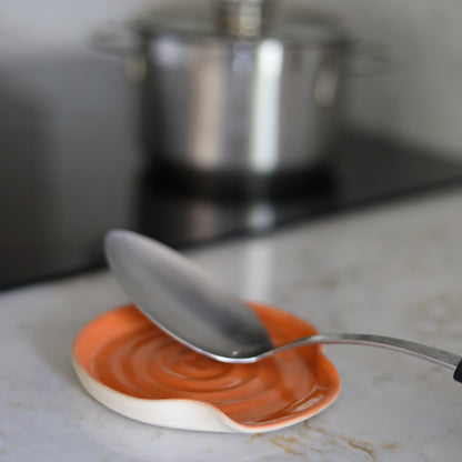 Mandarin Orange Classic Spoon Rest