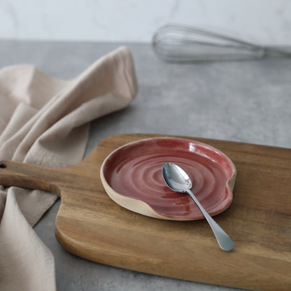 Crimson Red Classic Spoon Rest