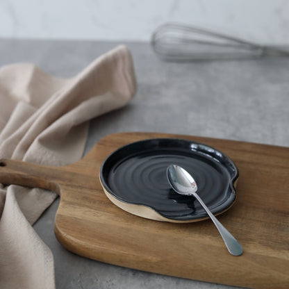 Jet Black Classic Spoon Rest