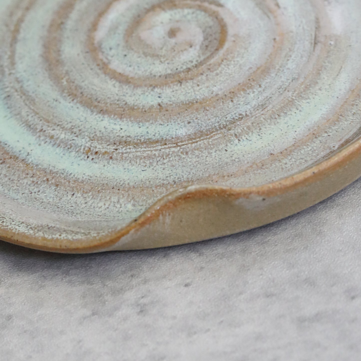 Borealis Green Rustic Spoon Rest