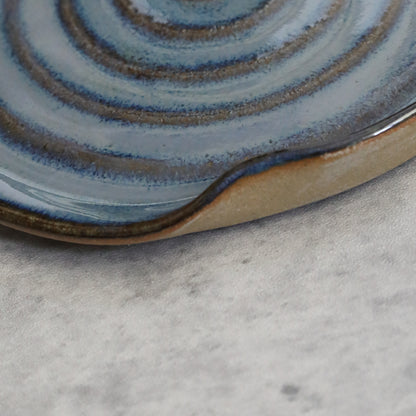 Nebula Blue Rustic Spoon Rest