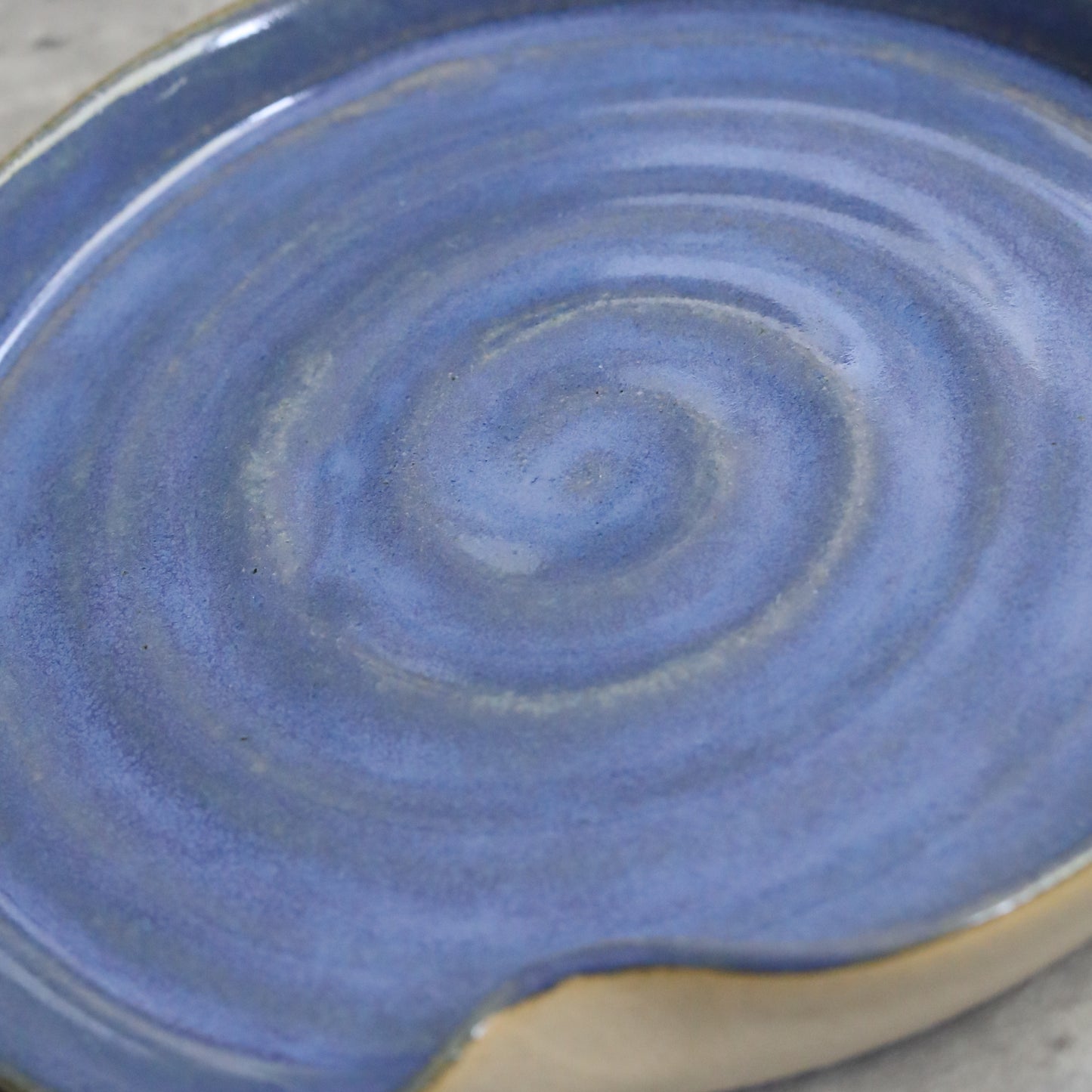 Malachite Blue Classic Spoon Rest