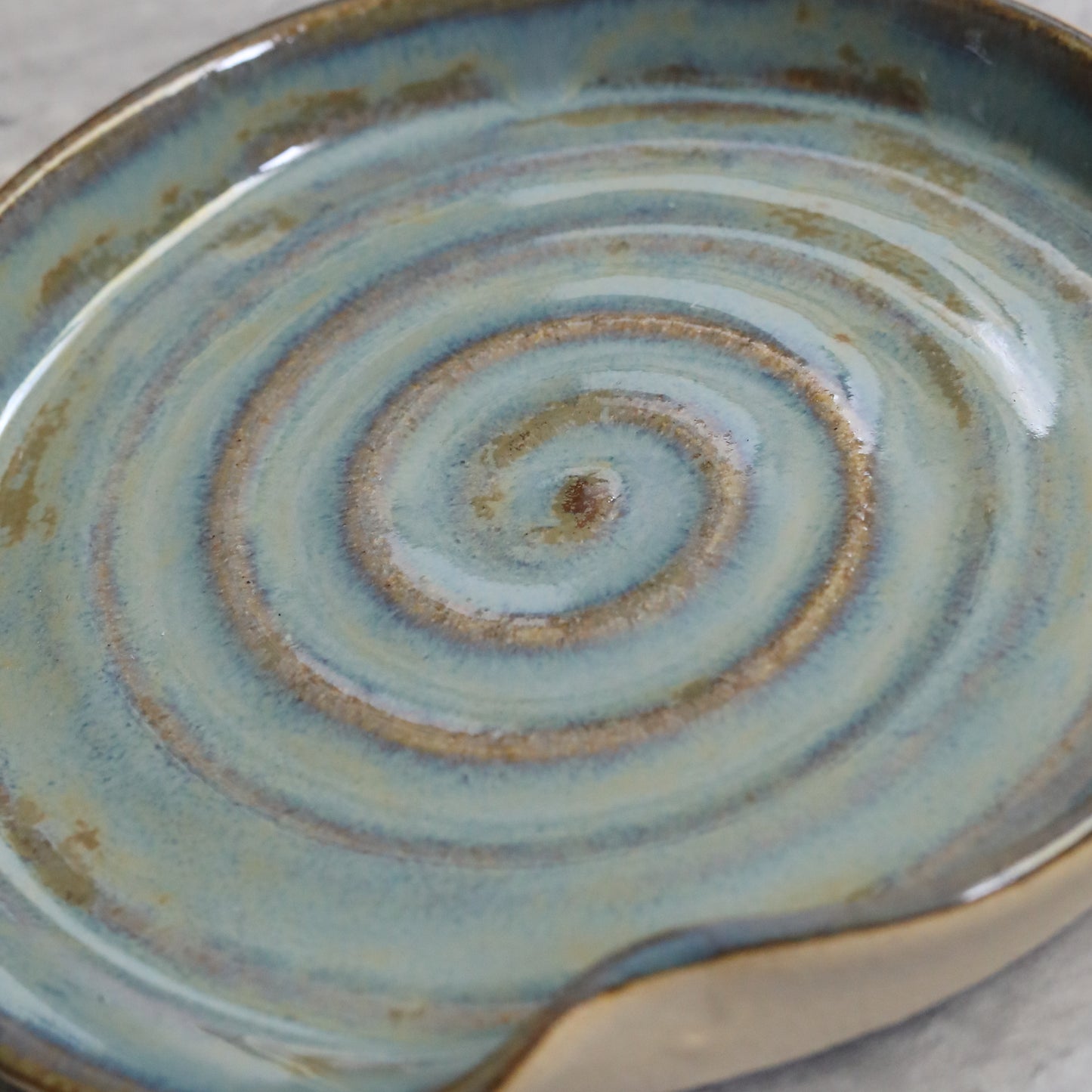 Seafoam Blue Classic Spoon Rest