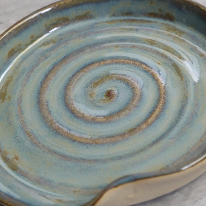 Seafoam Blue Classic Spoon Rest