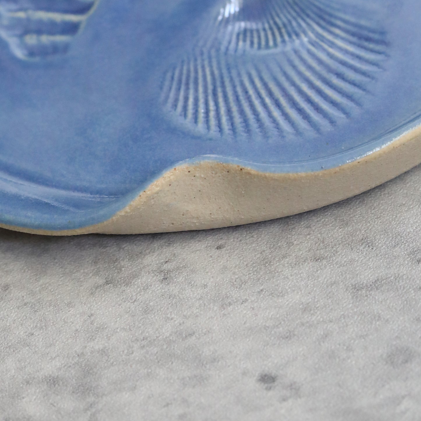 Pacific Blue Classic Shell Spoon Rest