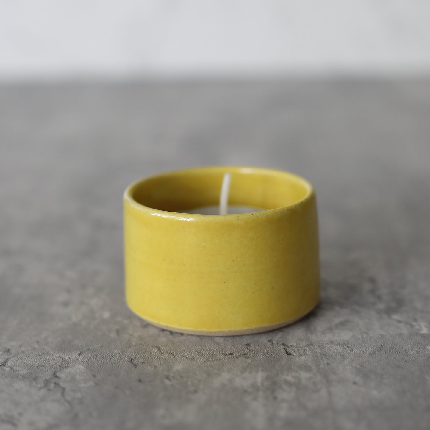Sun Yellow Classic Tea Light Holders