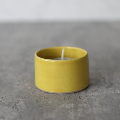 Sun Yellow Classic Tea Light Holders